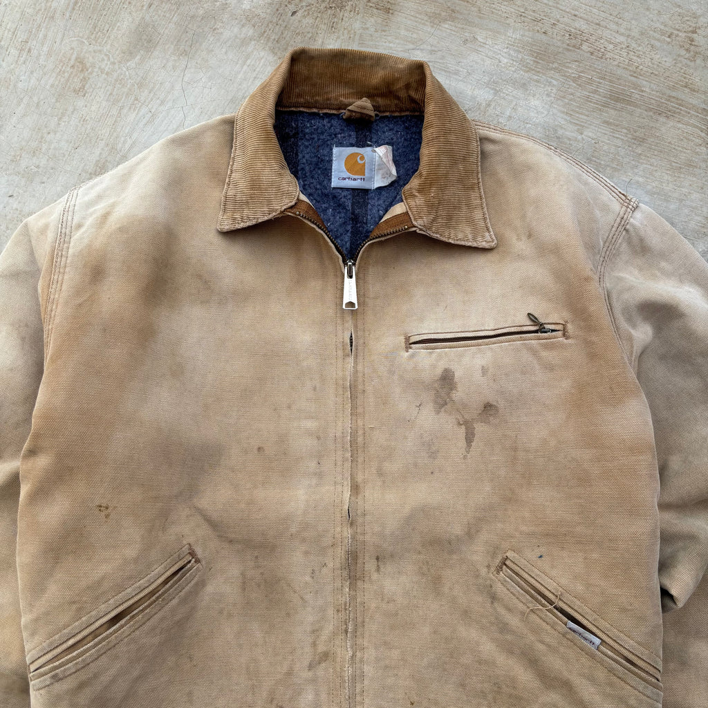 Vintage 90s Sunfaded Carhartt Detroit Jacket M/L
