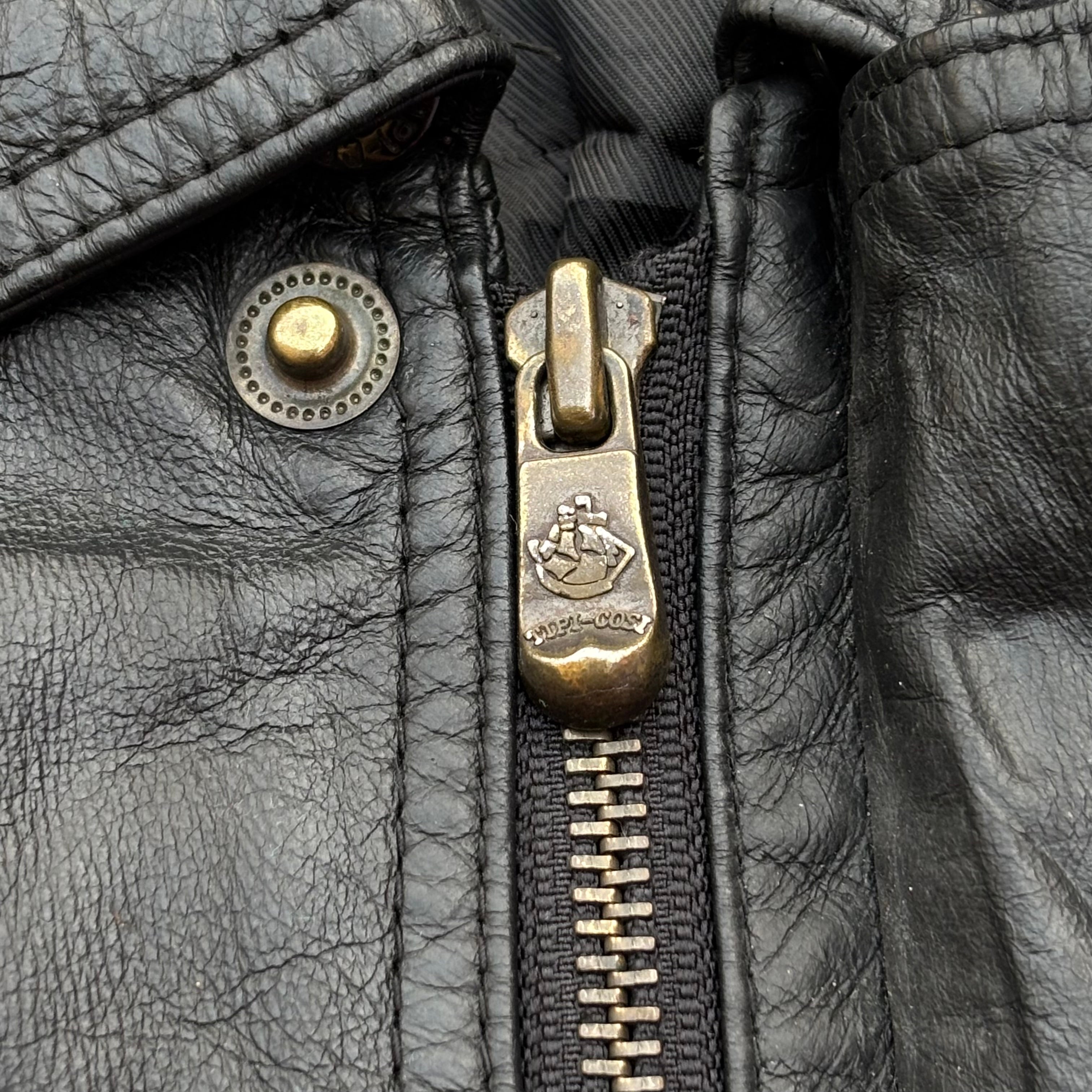 Vintage 90s Tipi Cosi Leather Jacket M/L