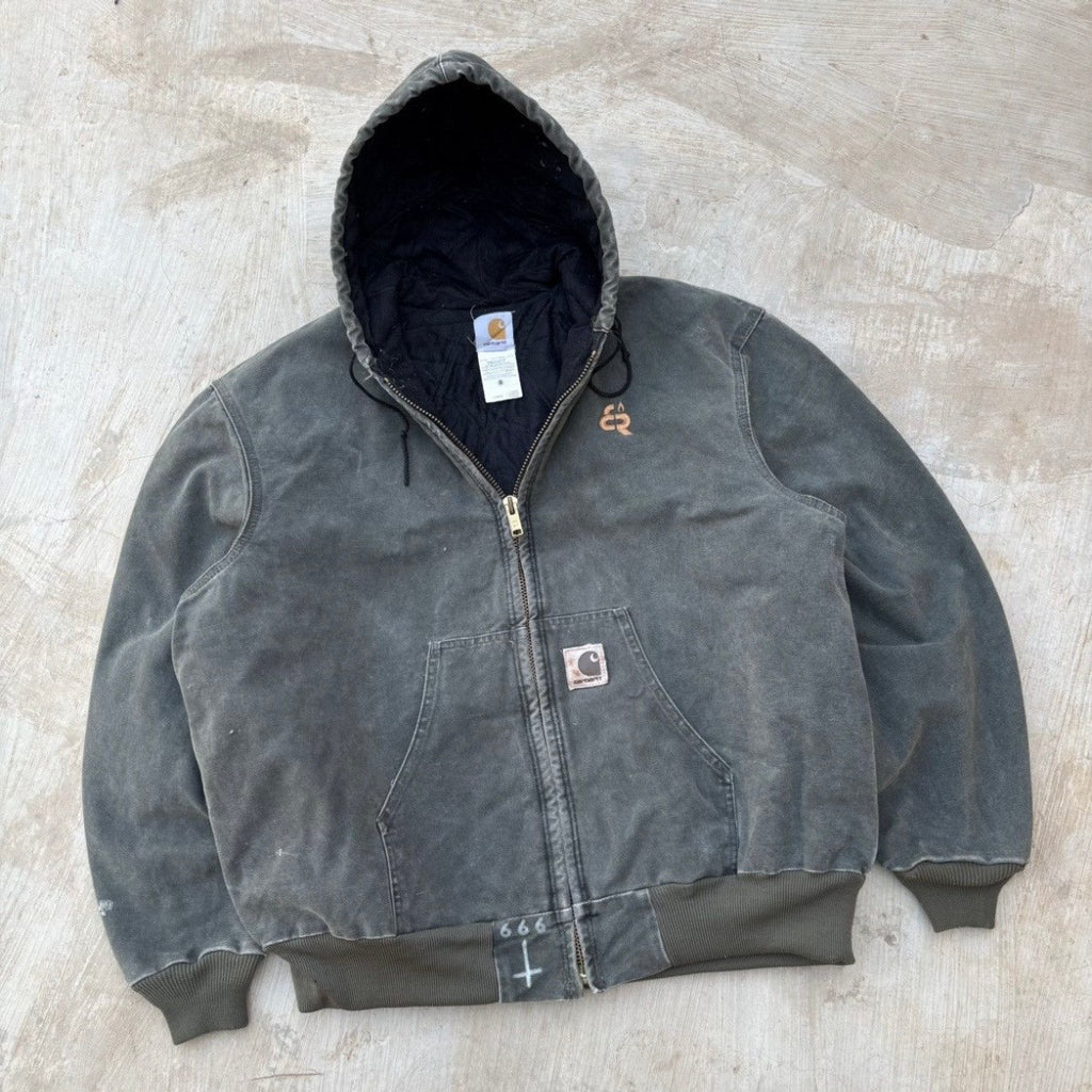 Vintage 00s Sunfaded Carhartt Active Jacket J68 Mos L