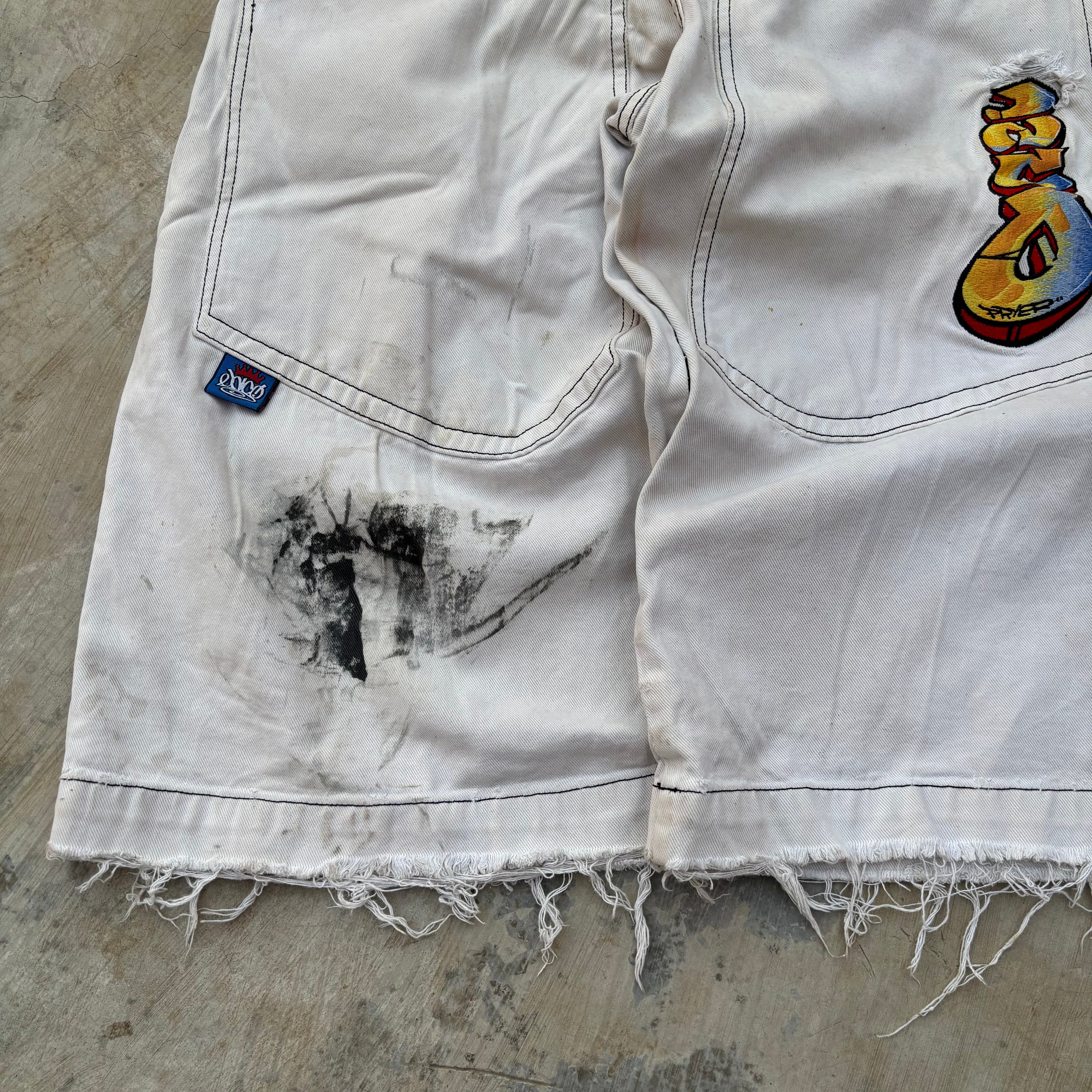 Vintage 90s Jnco SpellOut Jorts 32