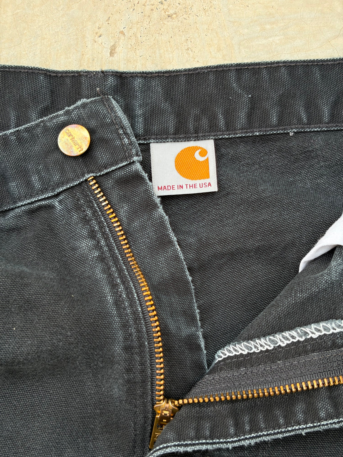 Vintage Sunfaded Carhartt Double Knee Pants 30