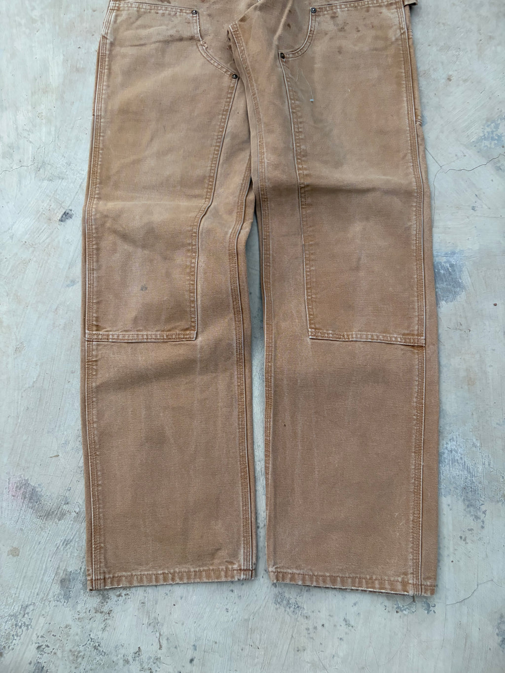 Vintage Carhartt B136 BRN Double Knee Carpenter Pants 31