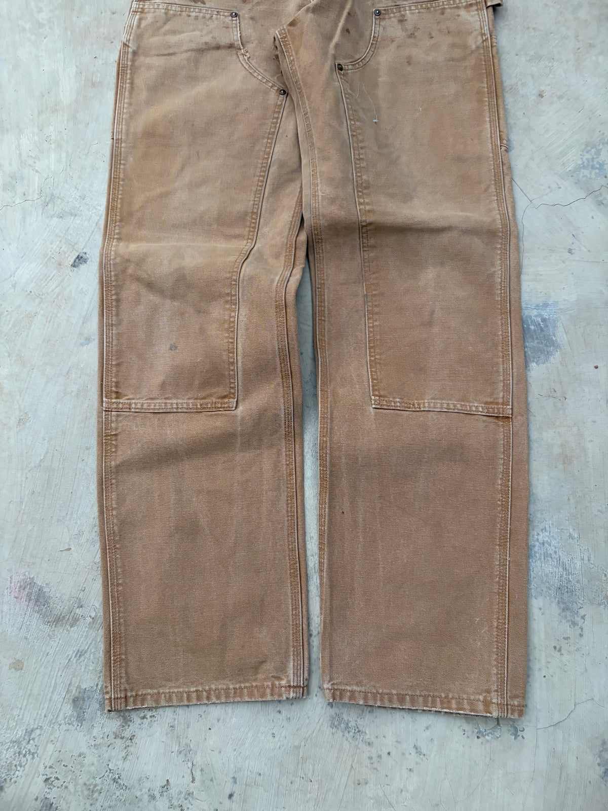 Vintage Carhartt B136 BRN Double Knee Carpenter Pants 31