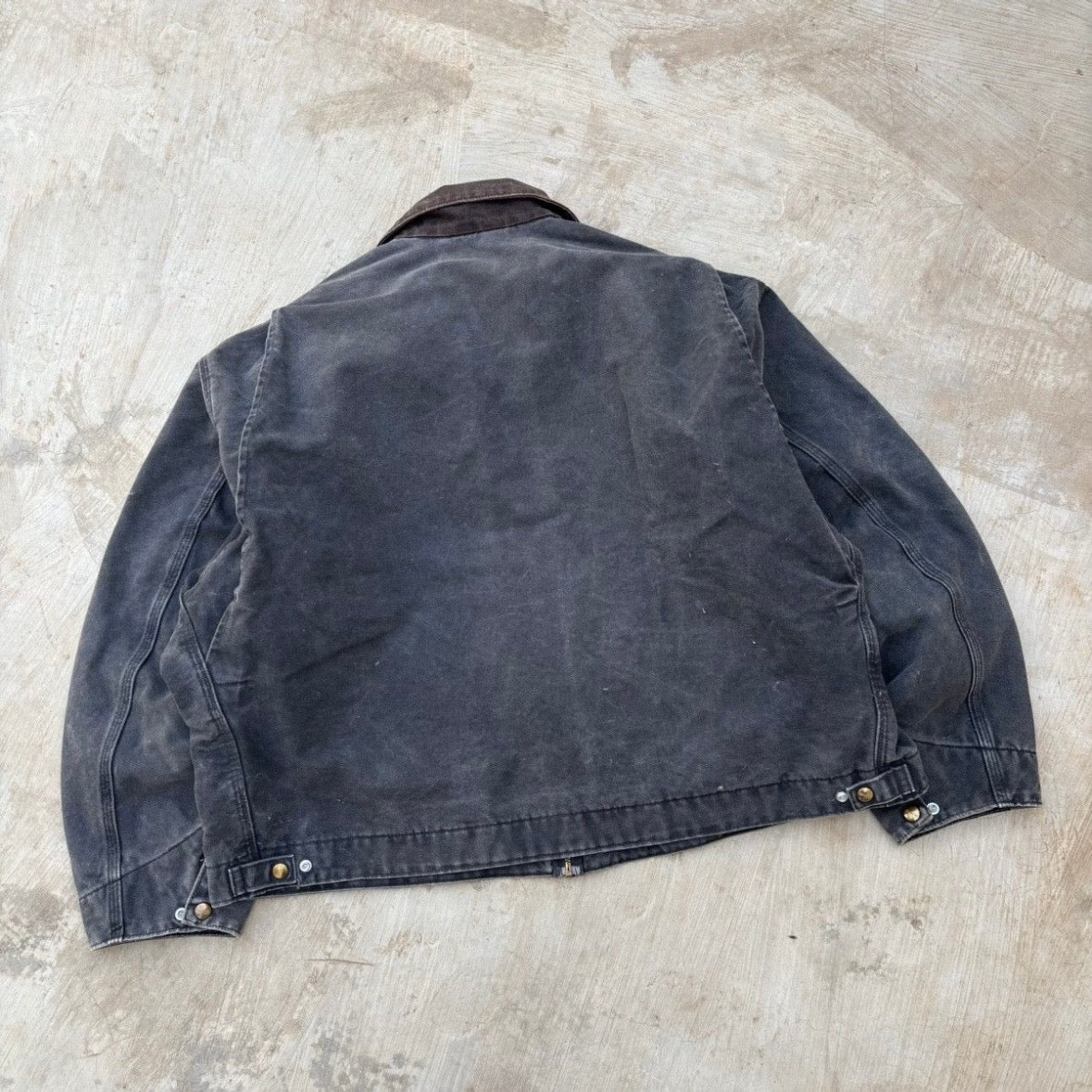 Vintage 00s Carhartt Detroit Jacket J97 BLK 2XL