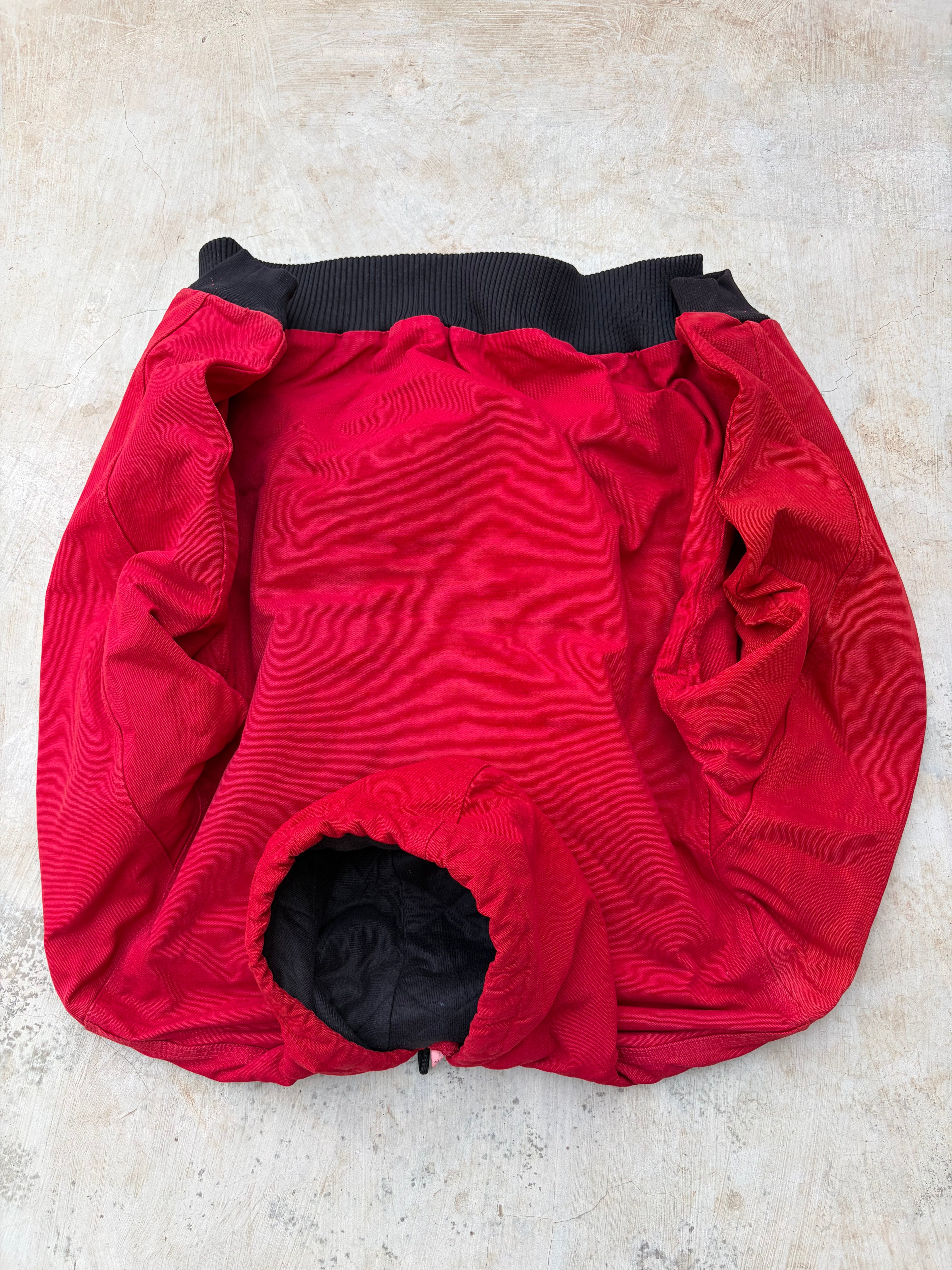 Vintage 00s Carhartt Active Jacket J140 RED L