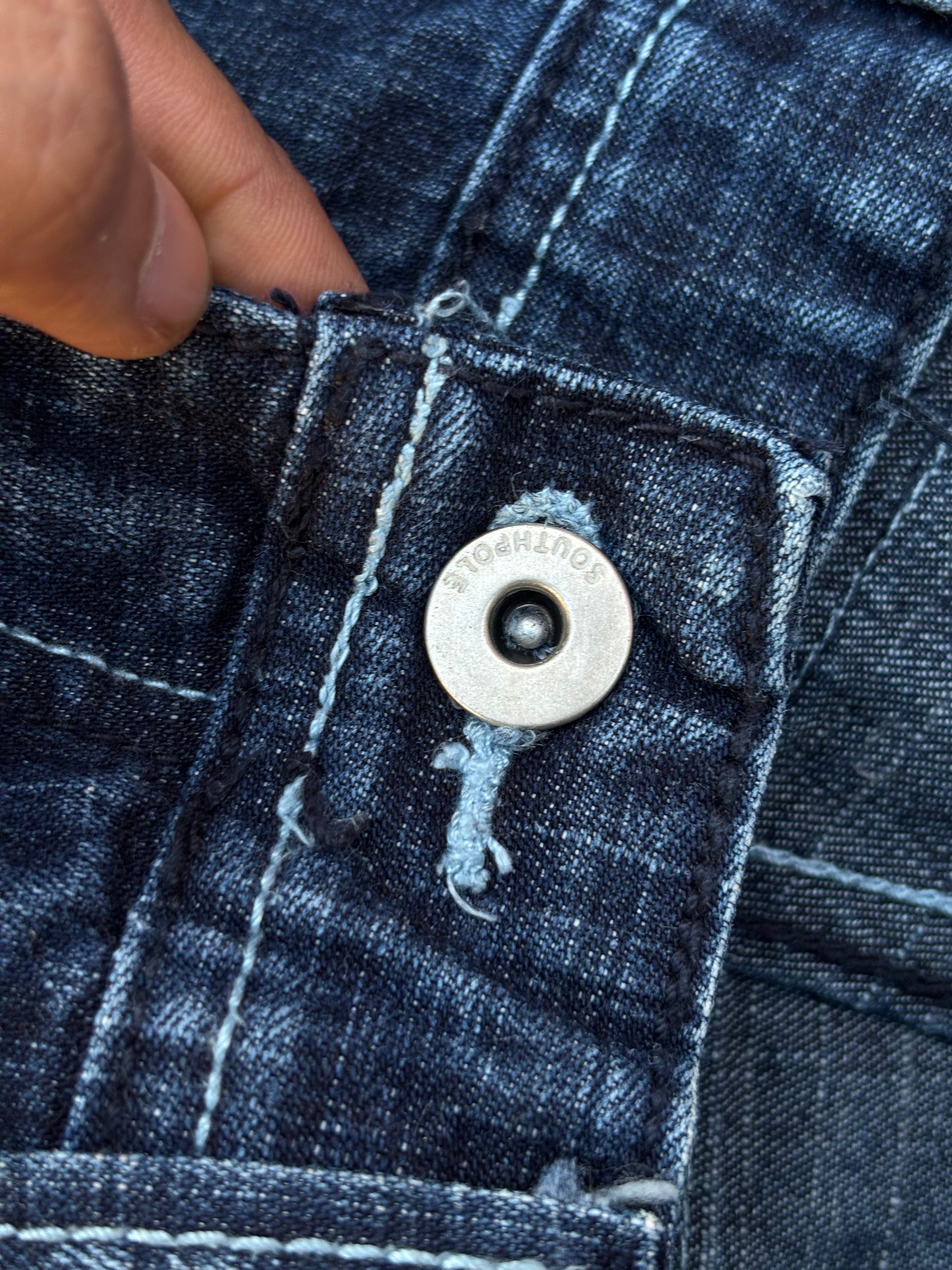 Vintage 90s SouthPole SpellOut Jeans 34