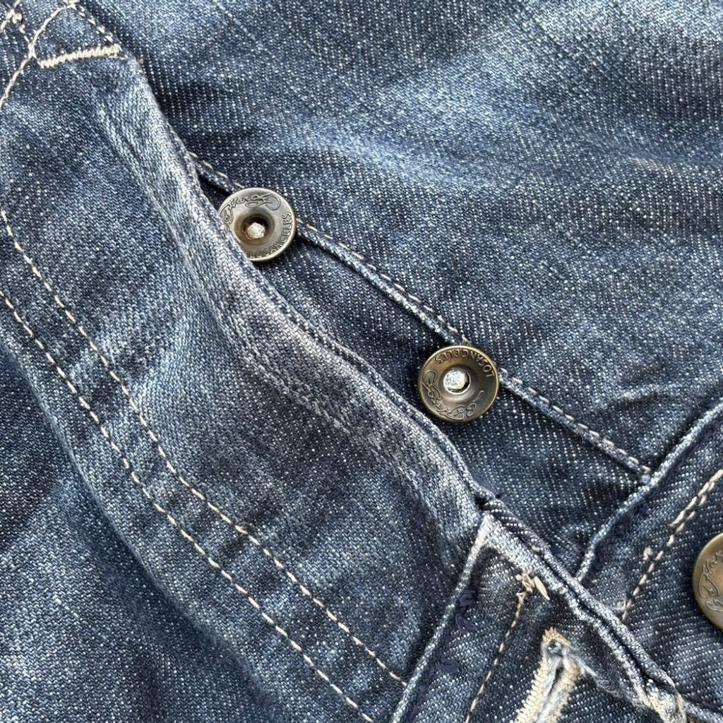 Vintage 00s Edhardy Skull Jeans 32