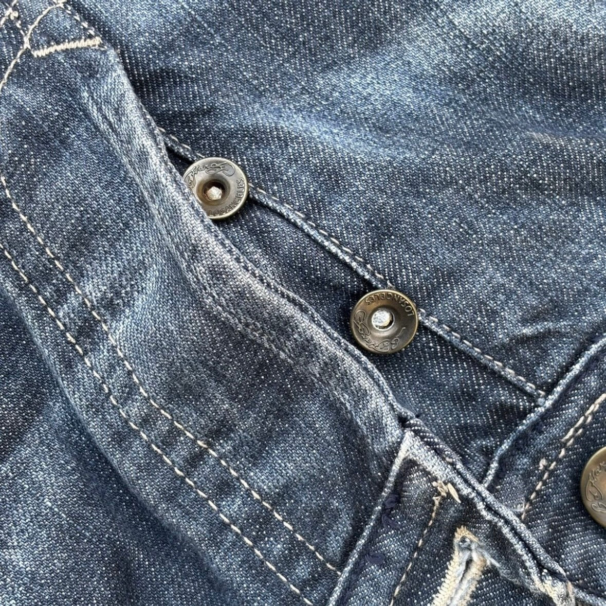 Vintage 00s Edhardy Skull Jeans 32