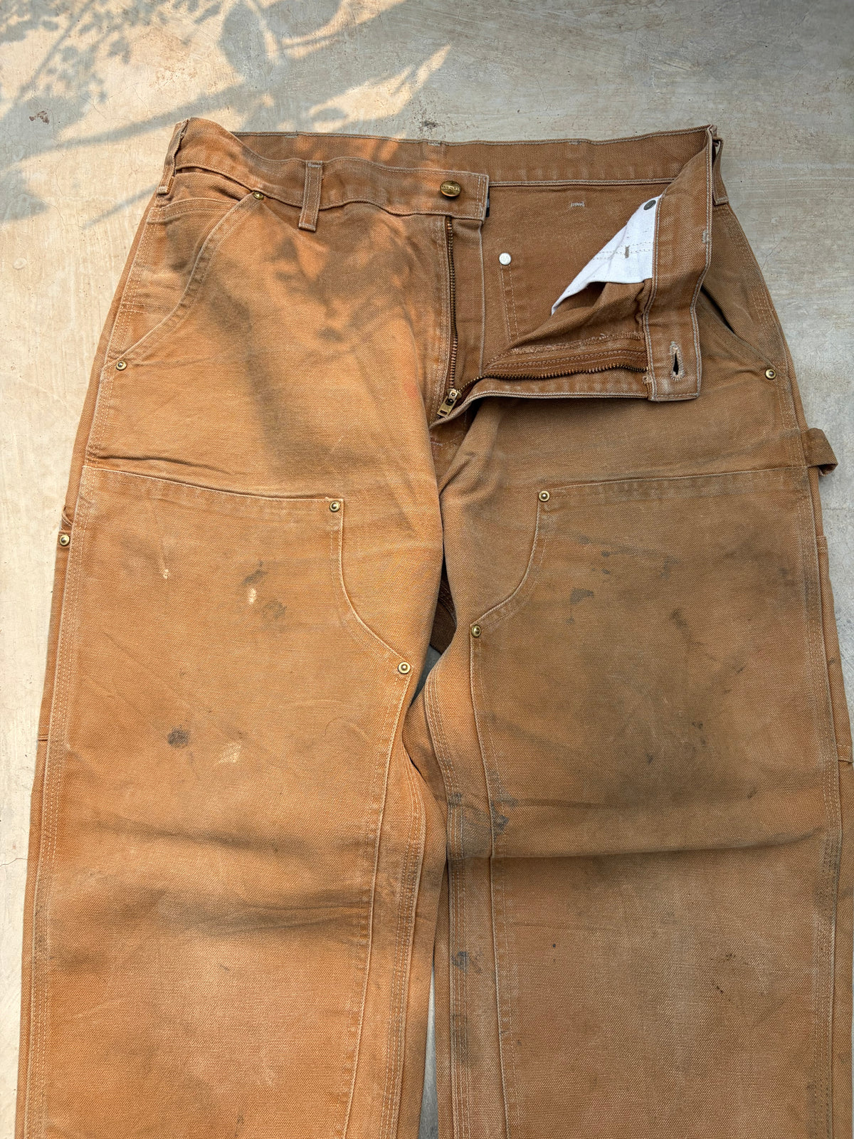 Vintage stained Carhartt Double Knee 36