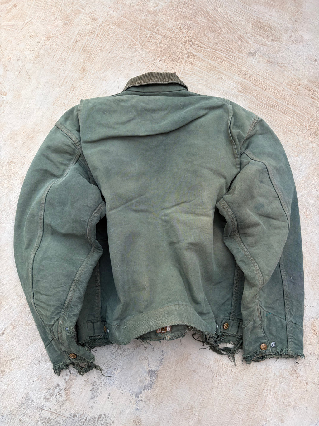 Vintage 80s Carhartt Detroit Jacket 100th Anniversary L