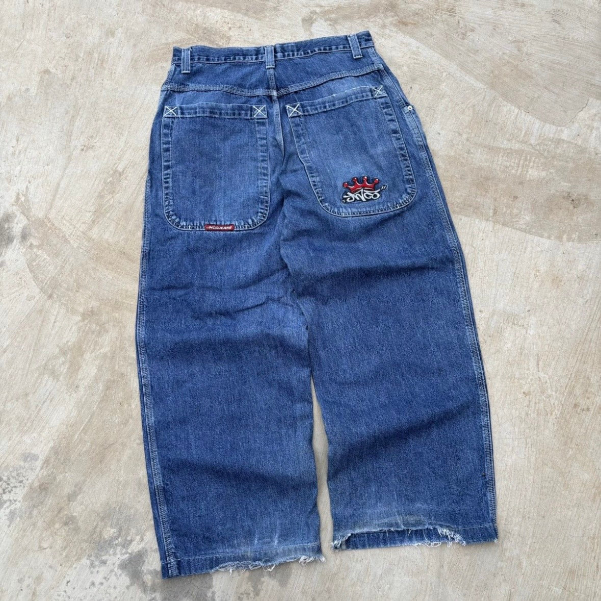 Vintage 90s Jnco Spell out Pant 34