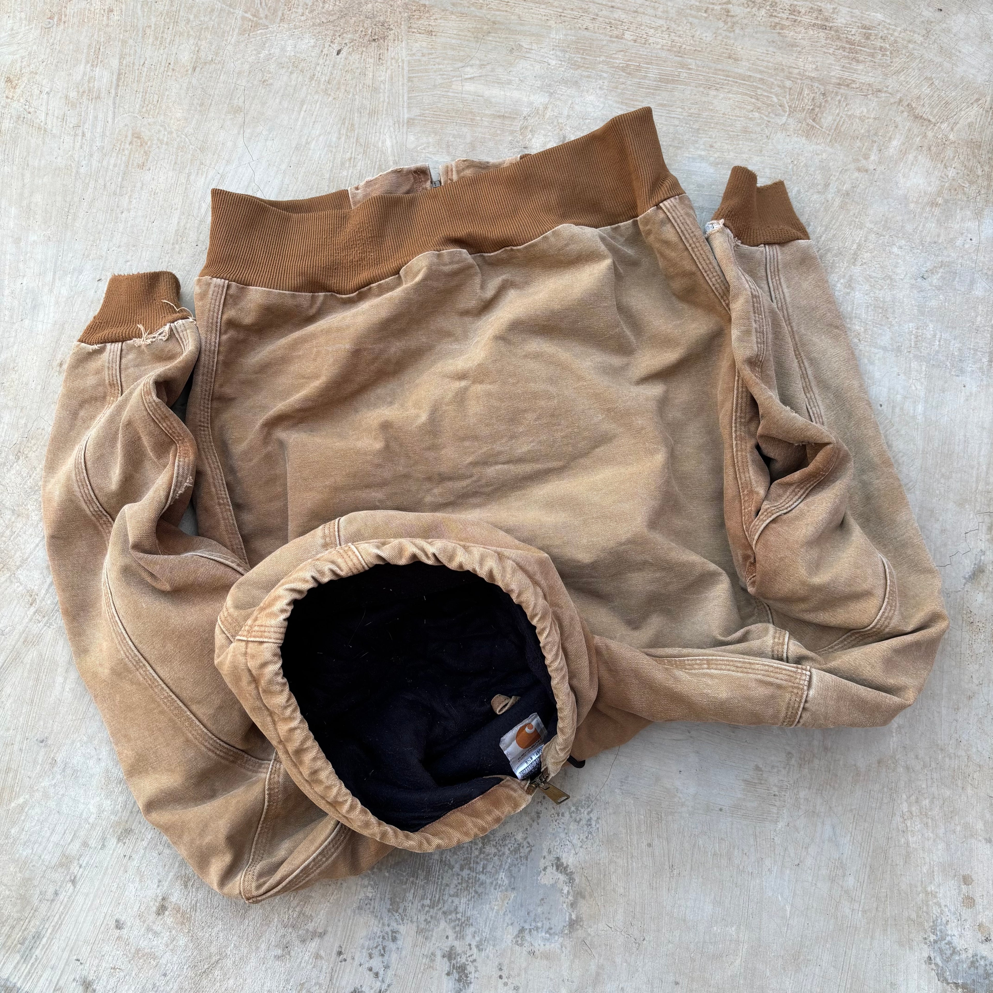 Vintage Carhartt Active Jacket WJ130 BRN M