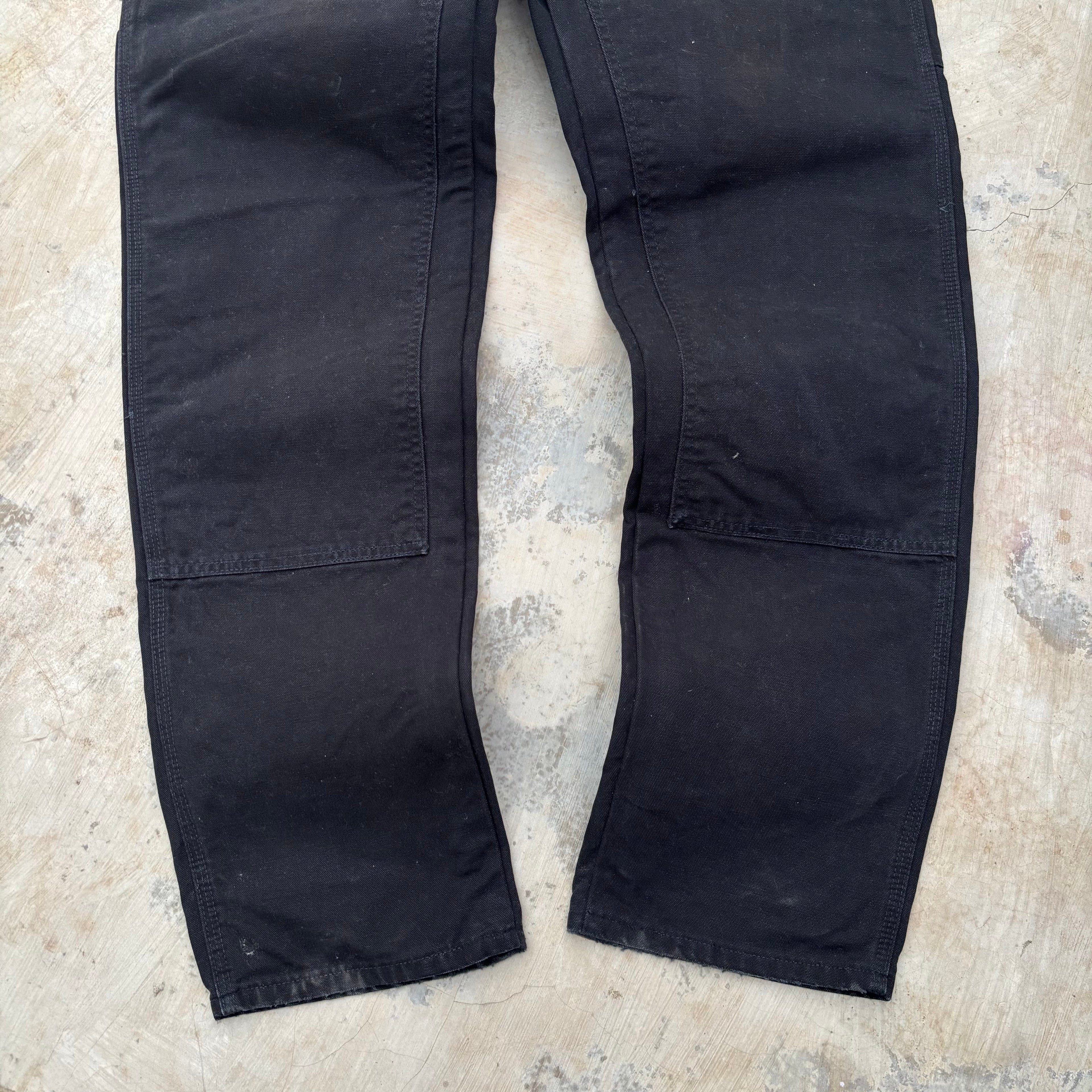 Vintage 00s Carhartt Double Knee B136 BLK (36)