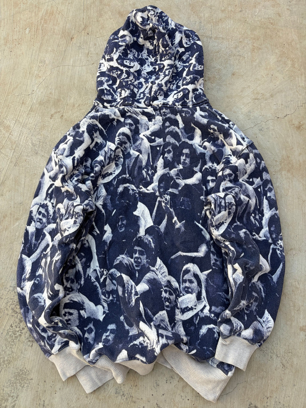 Vintage 00s Kapital WoodStock Festival AOP Hoodie L