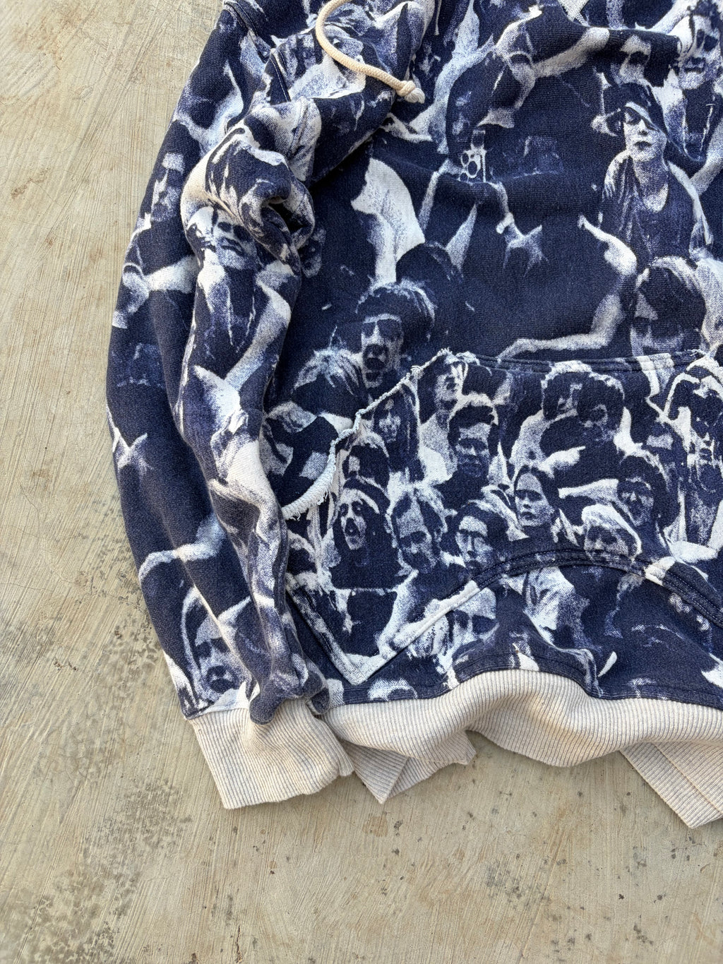 Vintage 00s Kapital WoodStock Festival AOP Hoodie L