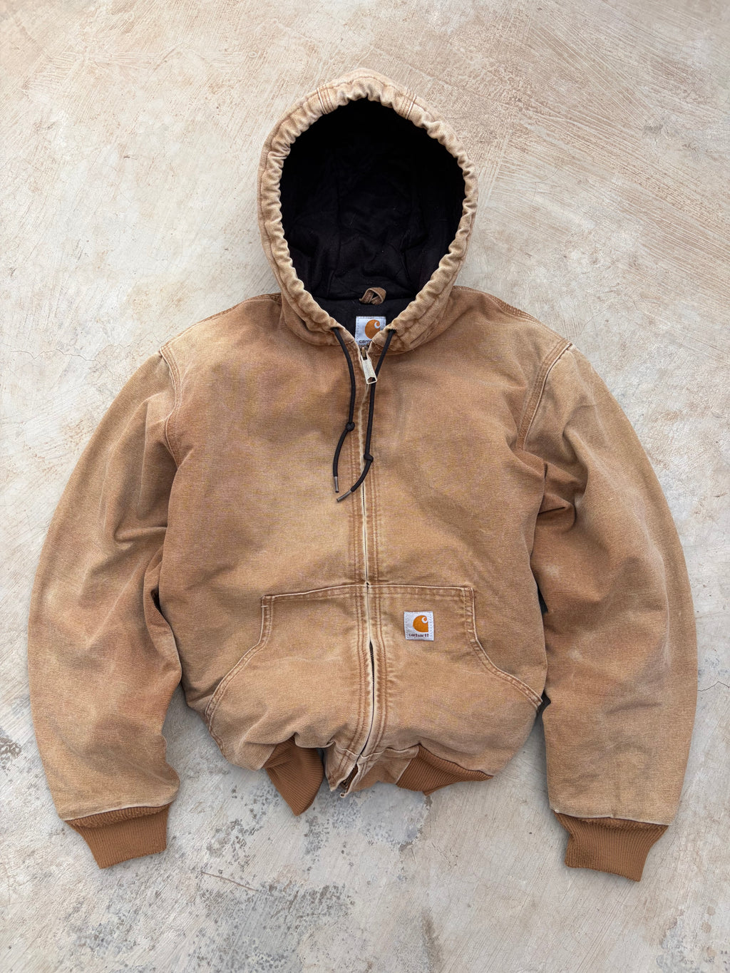 Vintage Carhartt Active Jacket WJ130 BRN M