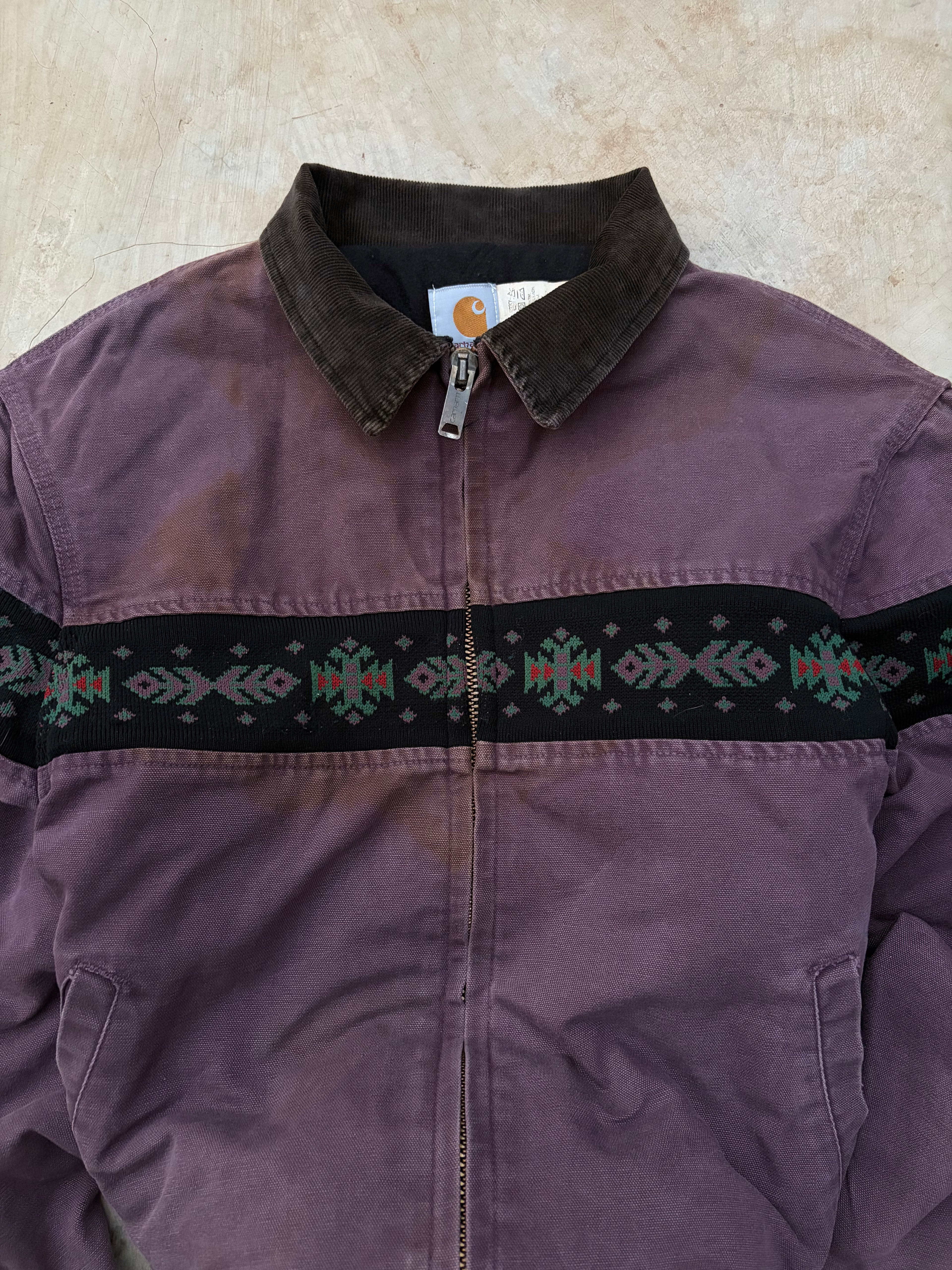 Vintage 1994 Carhartt Santa FE Aztec Jacket L