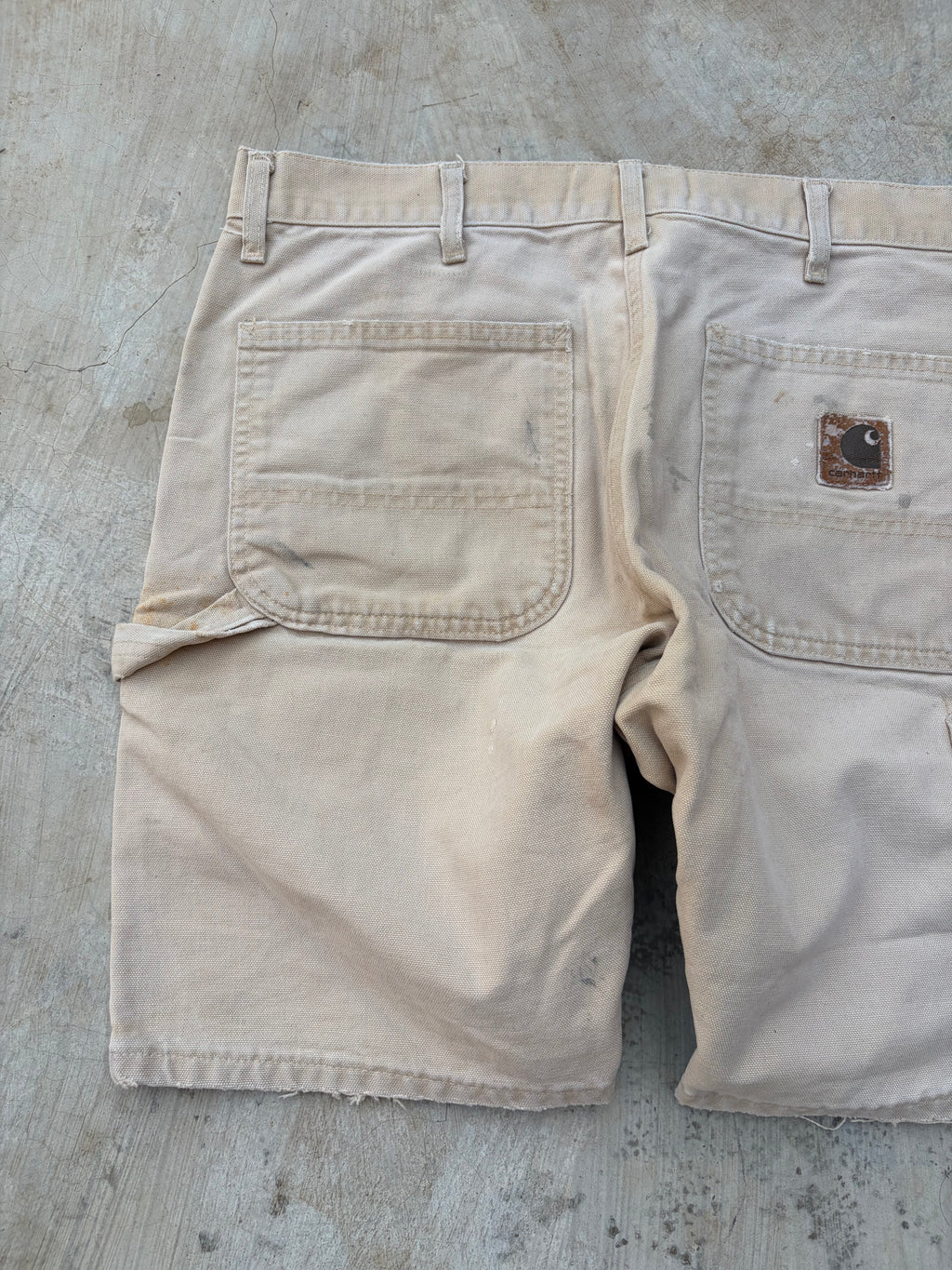 Vintage 00s Carhartt Jorts Big Logo 36