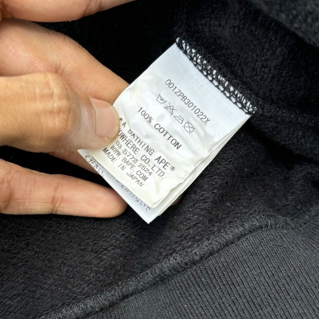 Vintage Bape Shark Full Zip Up Hoodie S