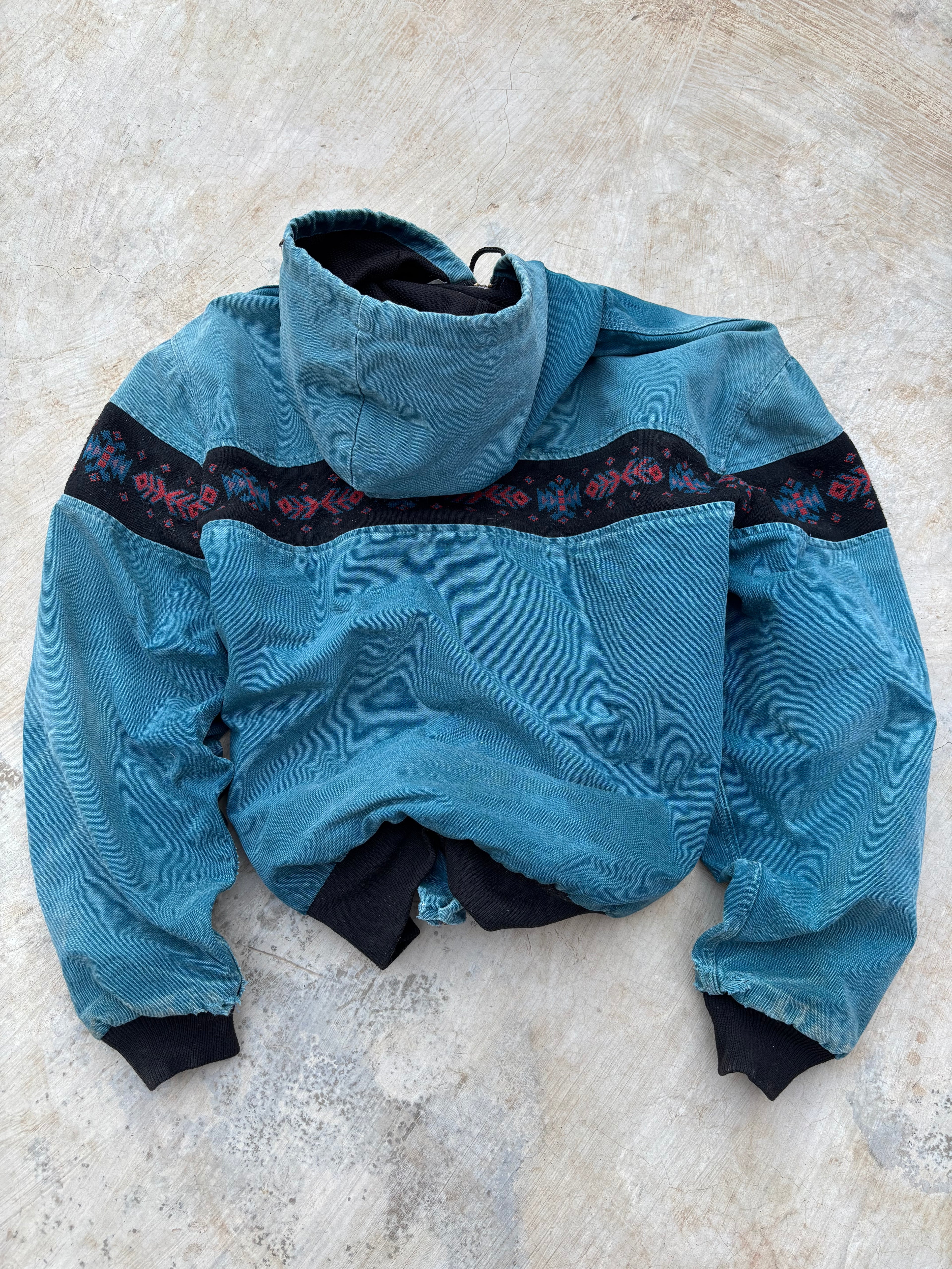 1994 Faded Carhartt Active Aztec Jacket JR0055 L