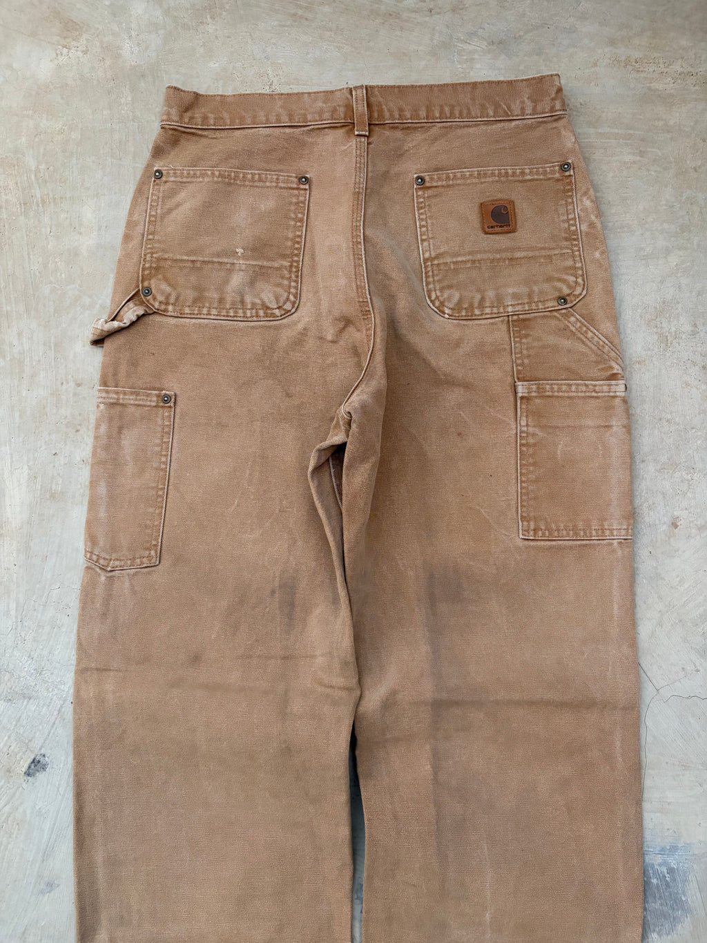 Vintage Carhartt B136 BRN Double Knee Carpenter Pants 31