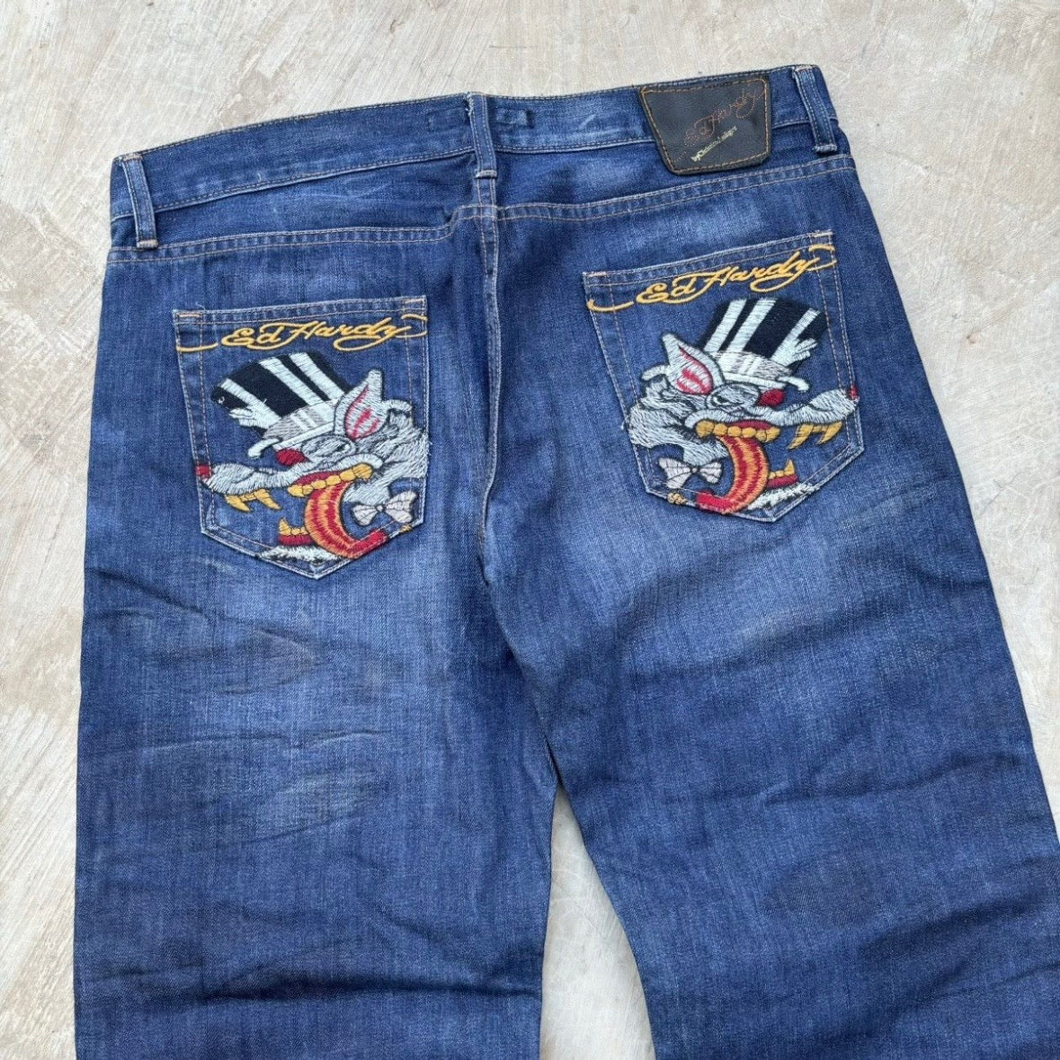 Vintage 00s Edhardy Jeans 36
