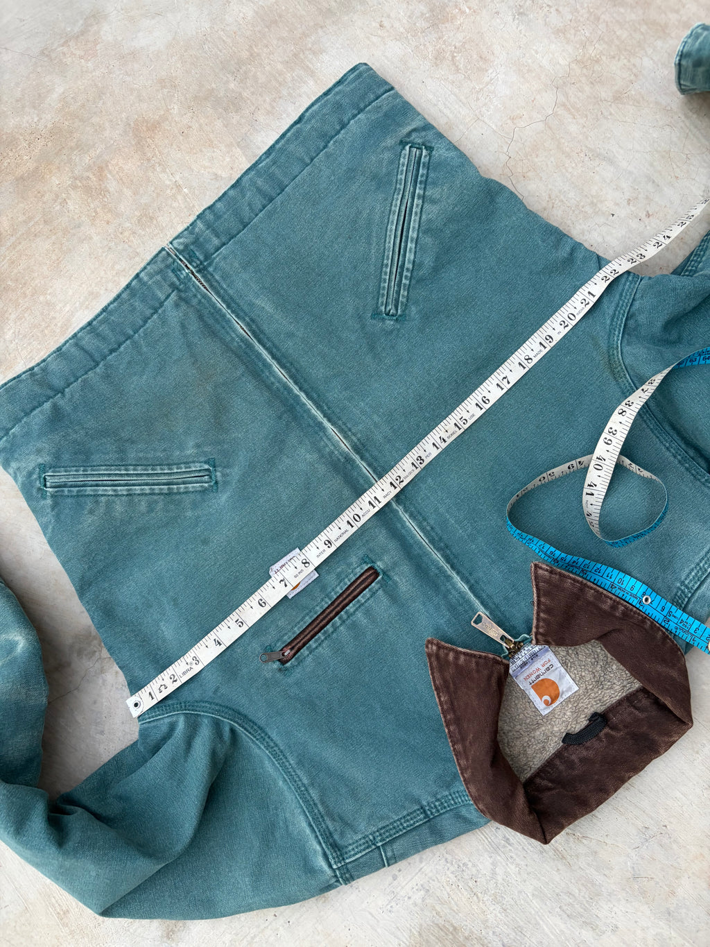 Vintage 00s Carhartt Detroit Jacket WJ097 DTL Small