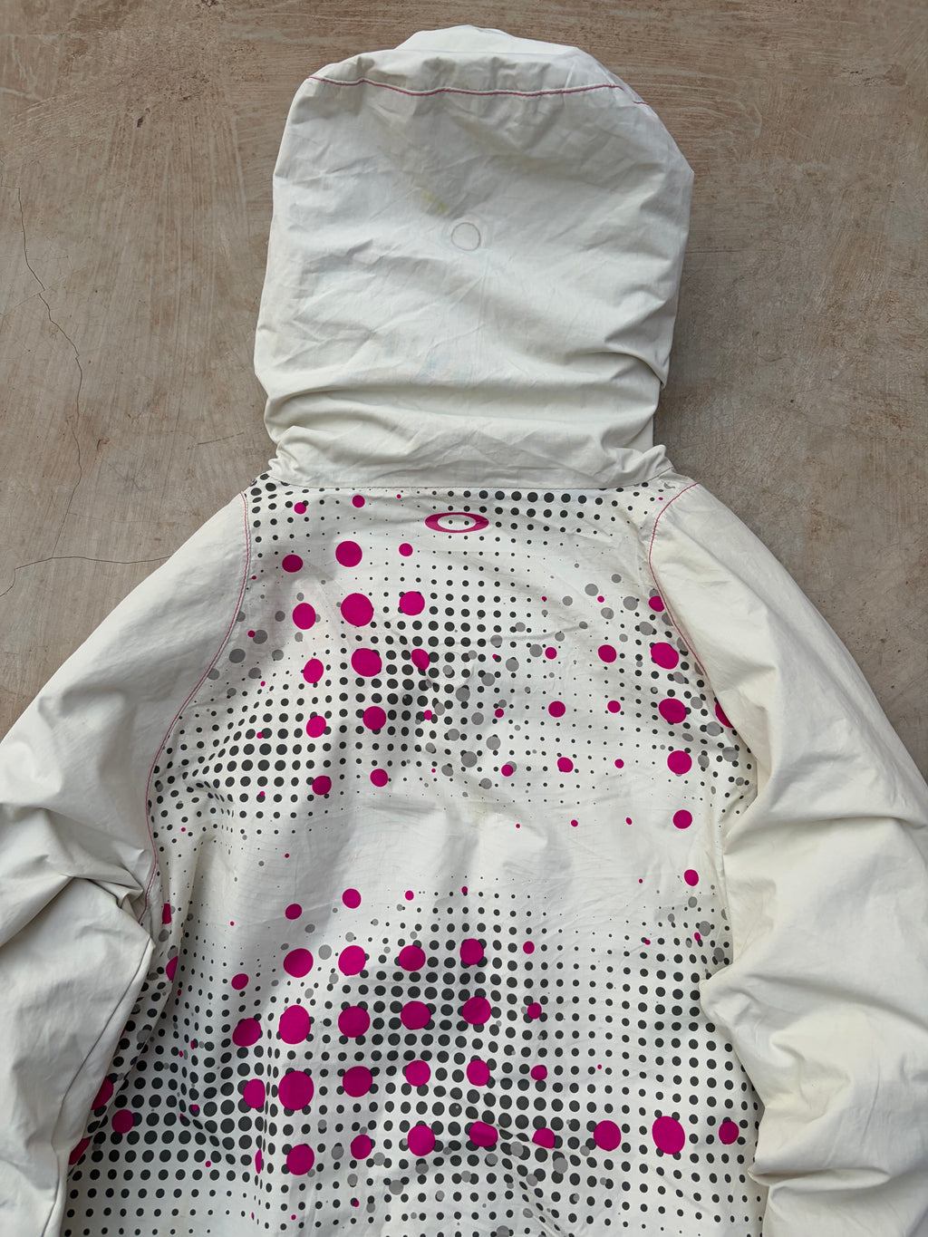 Vintage 00s Oakley Road Fuel Snow Insulated Jacket Polka Dot Panel M