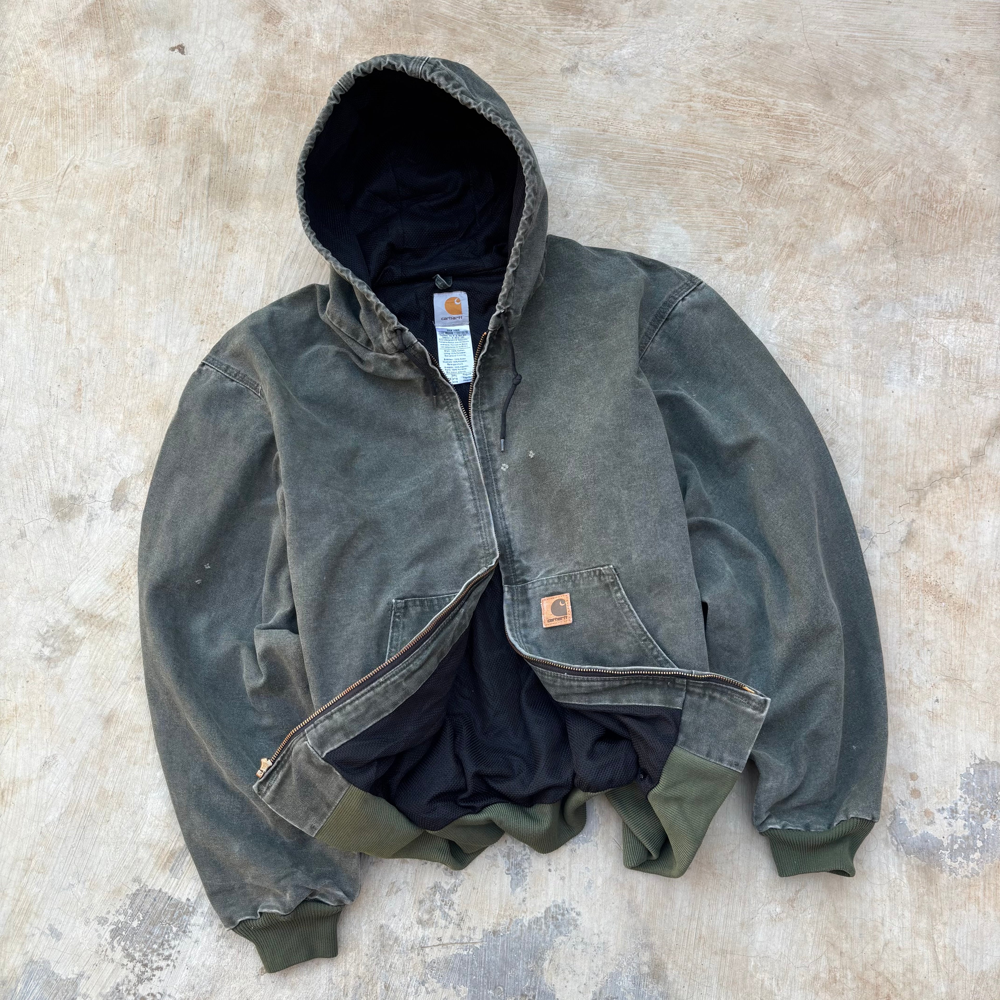 Vintage 00s Carhartt Active J25 Mos XL