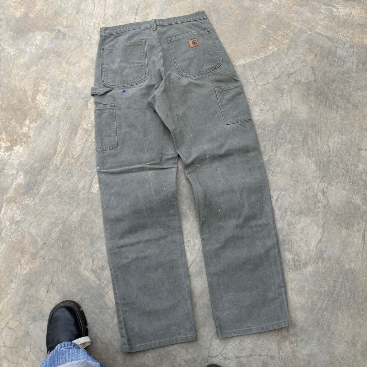 Vintage 00s Carhartt Double Knee Pant B136 Mos 32
