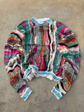 Vintage 90s COOGI Australia 3D Textured Knit Sweater L