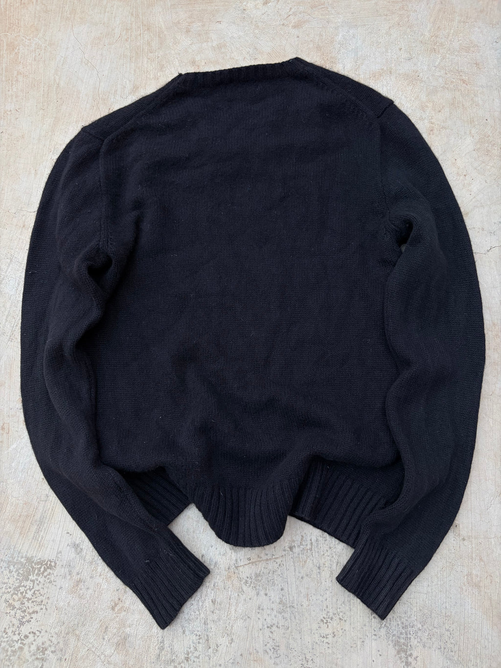 Vintage 00s Polo Ralph Lauren Ski-Bear Knit Sweater L