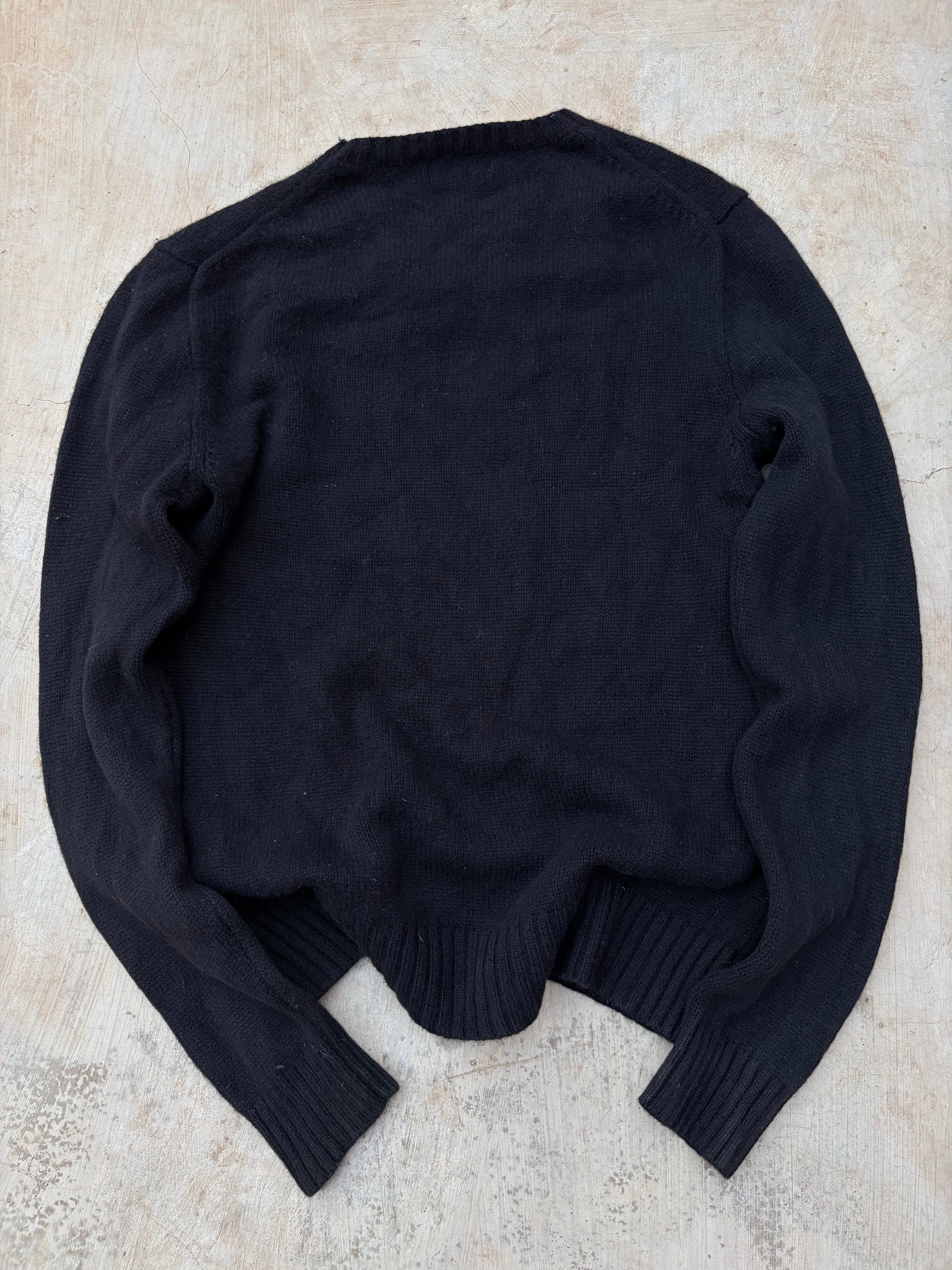 Vintage 00s Polo Ralph Lauren Ski-Bear Knit Sweater L