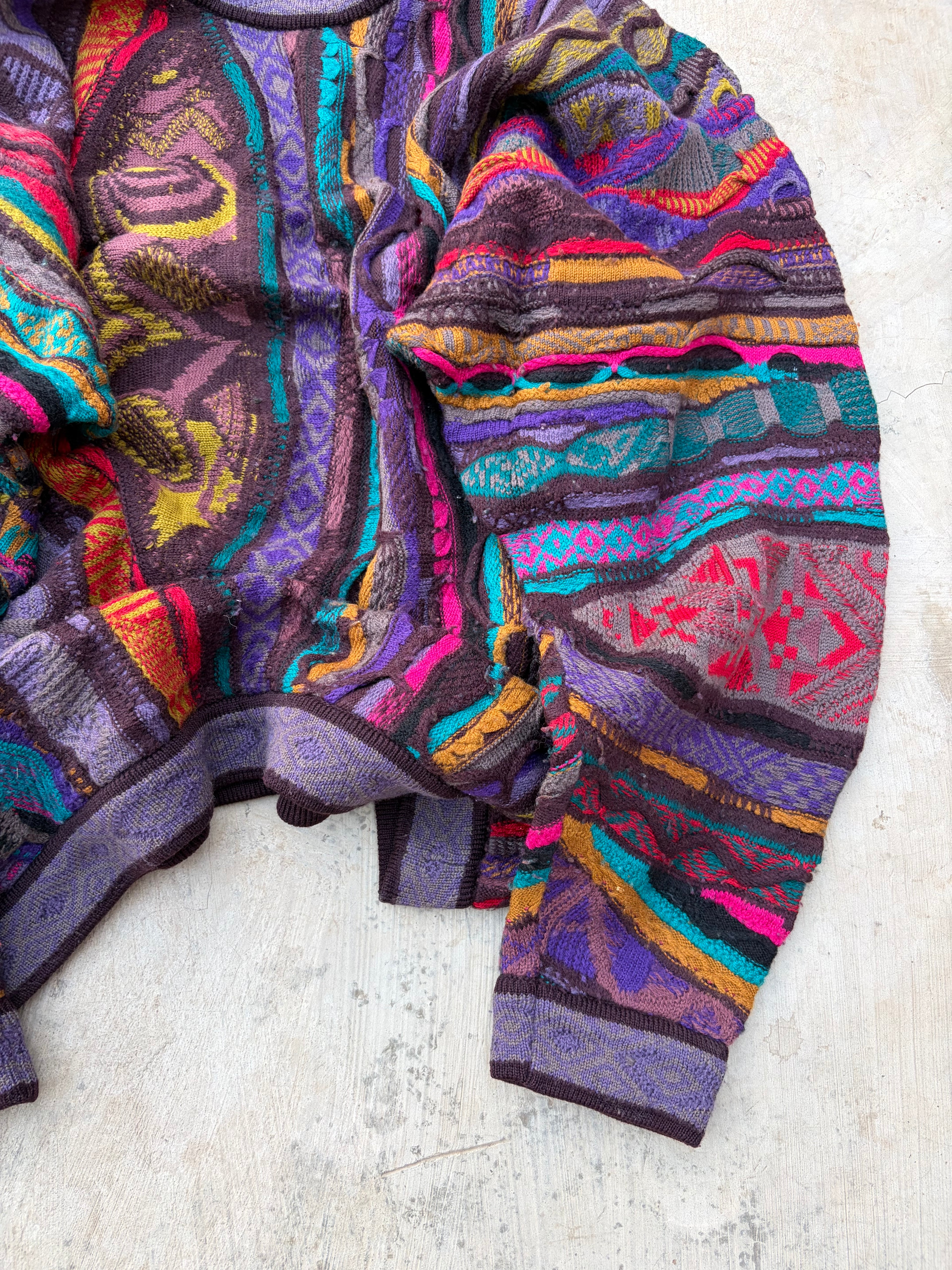 90s Coogi Australia Pure New Wool Knit Sweater XL
