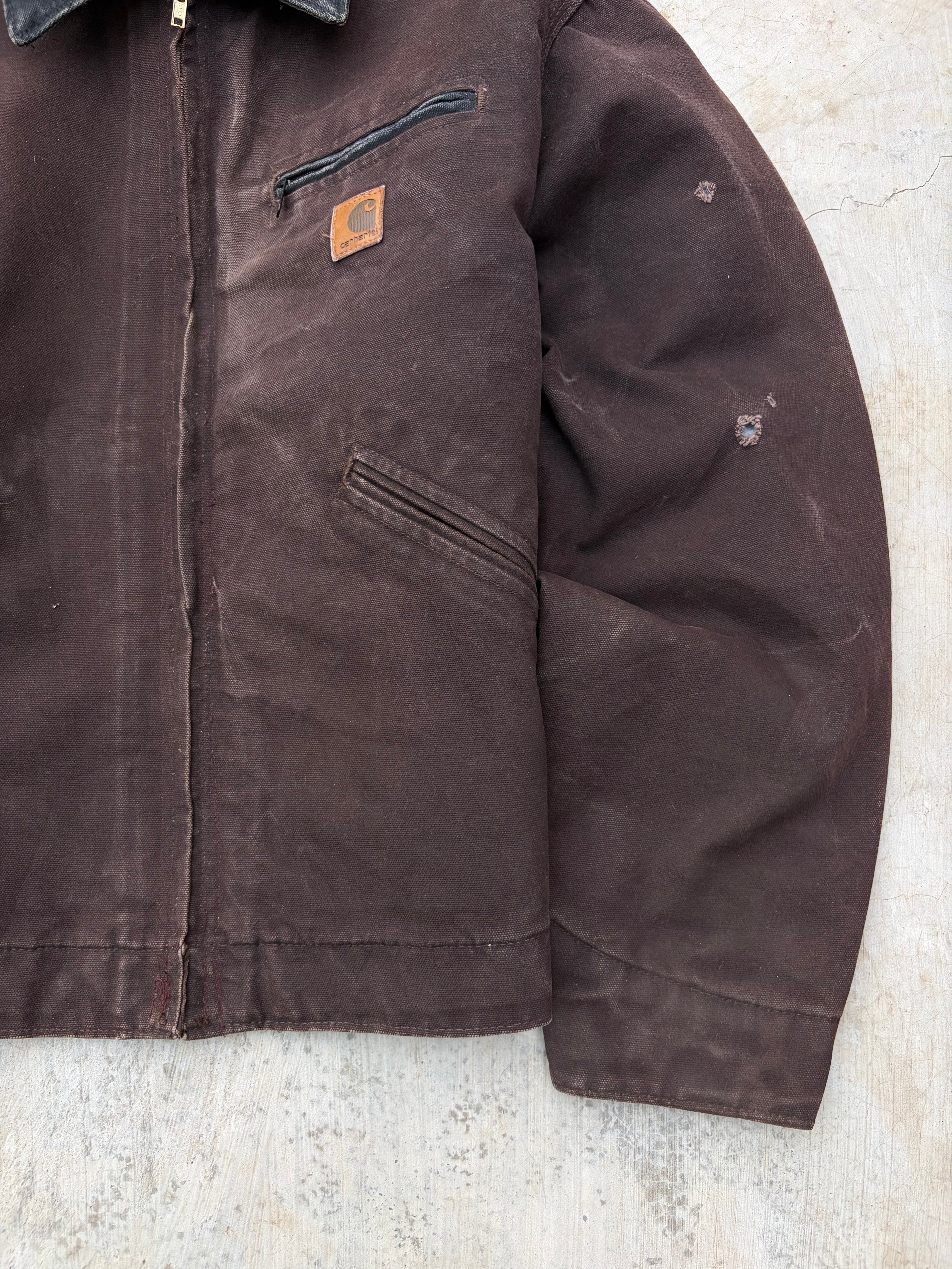 Vintage 00s Carhartt Detroit Jacket J97 DKB M/L