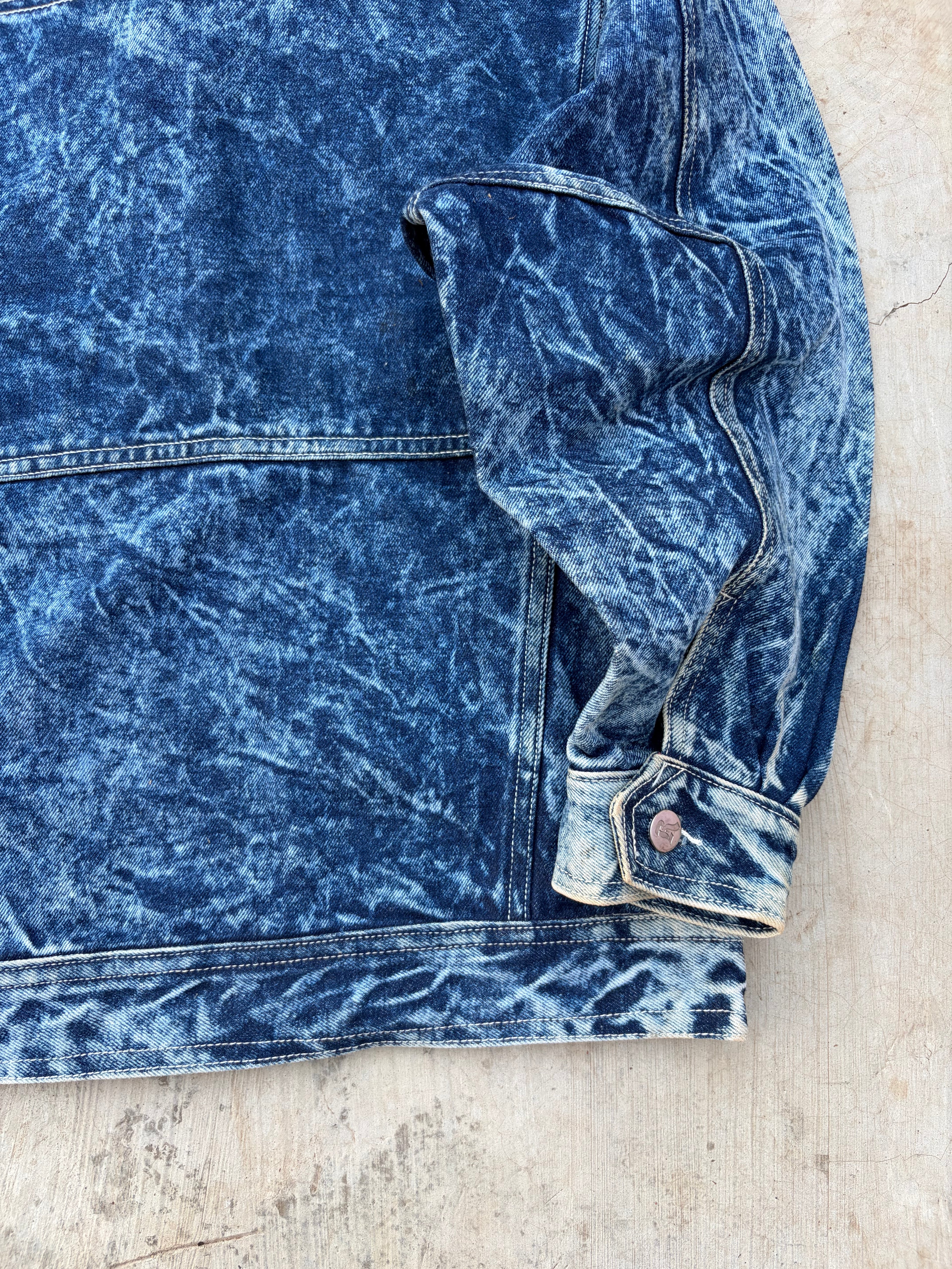 Vintage 80s Hysteric Glamour Y2K Punk Denim Trucker M