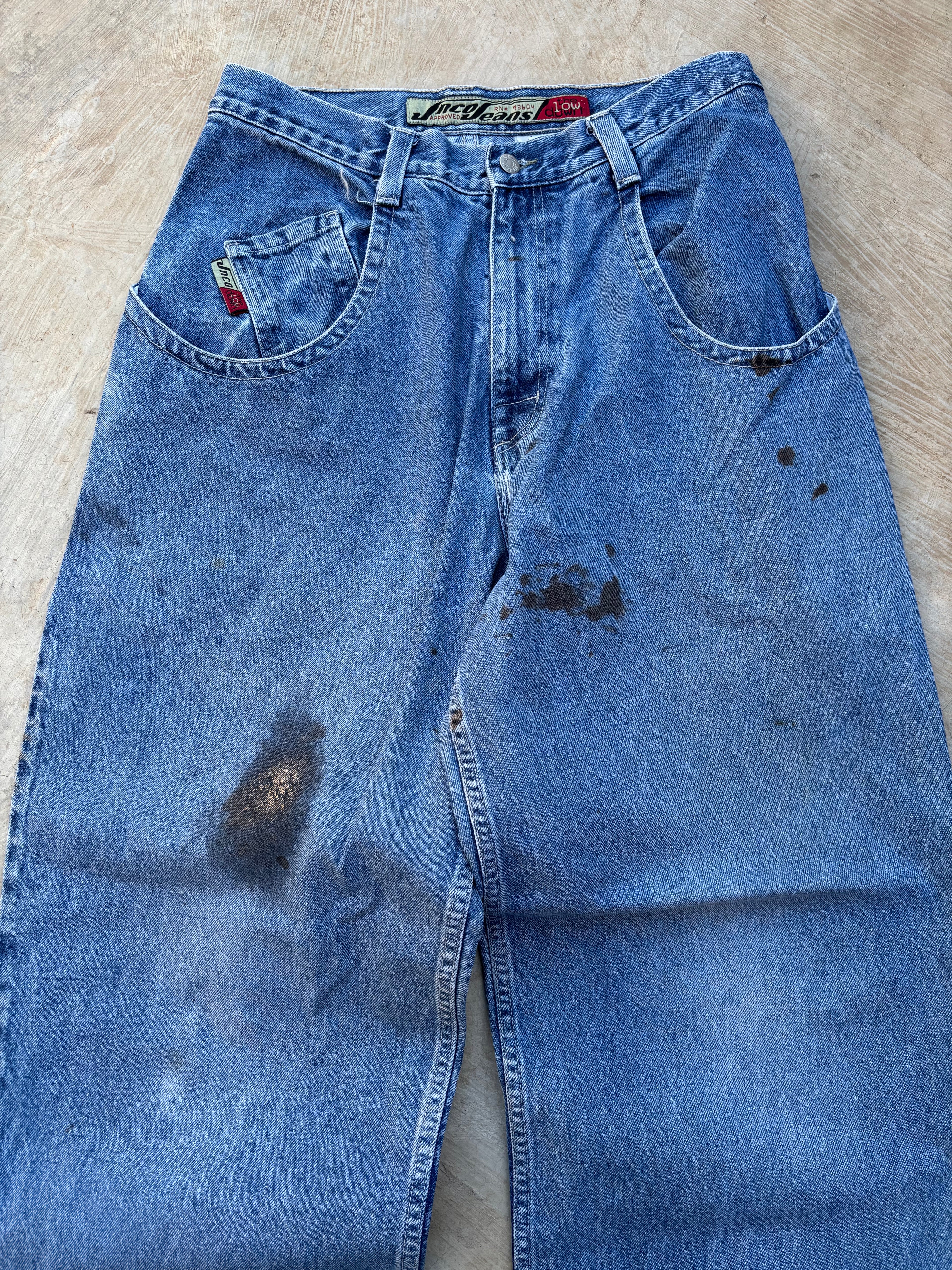 Vintage 90s Jnco Spellout Jeans 34