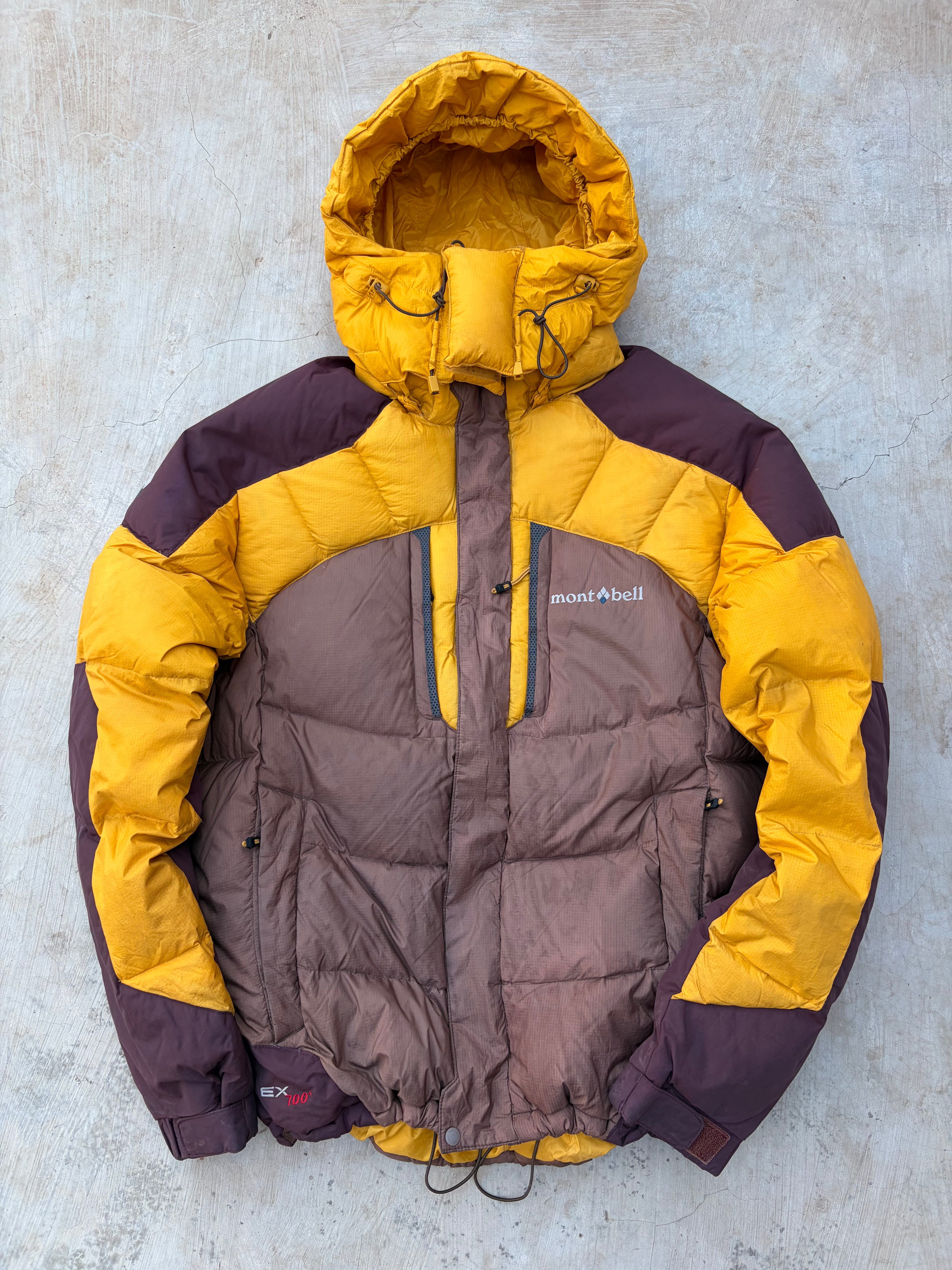 Vintage 00s Montbell EX700 puffer down jacket L