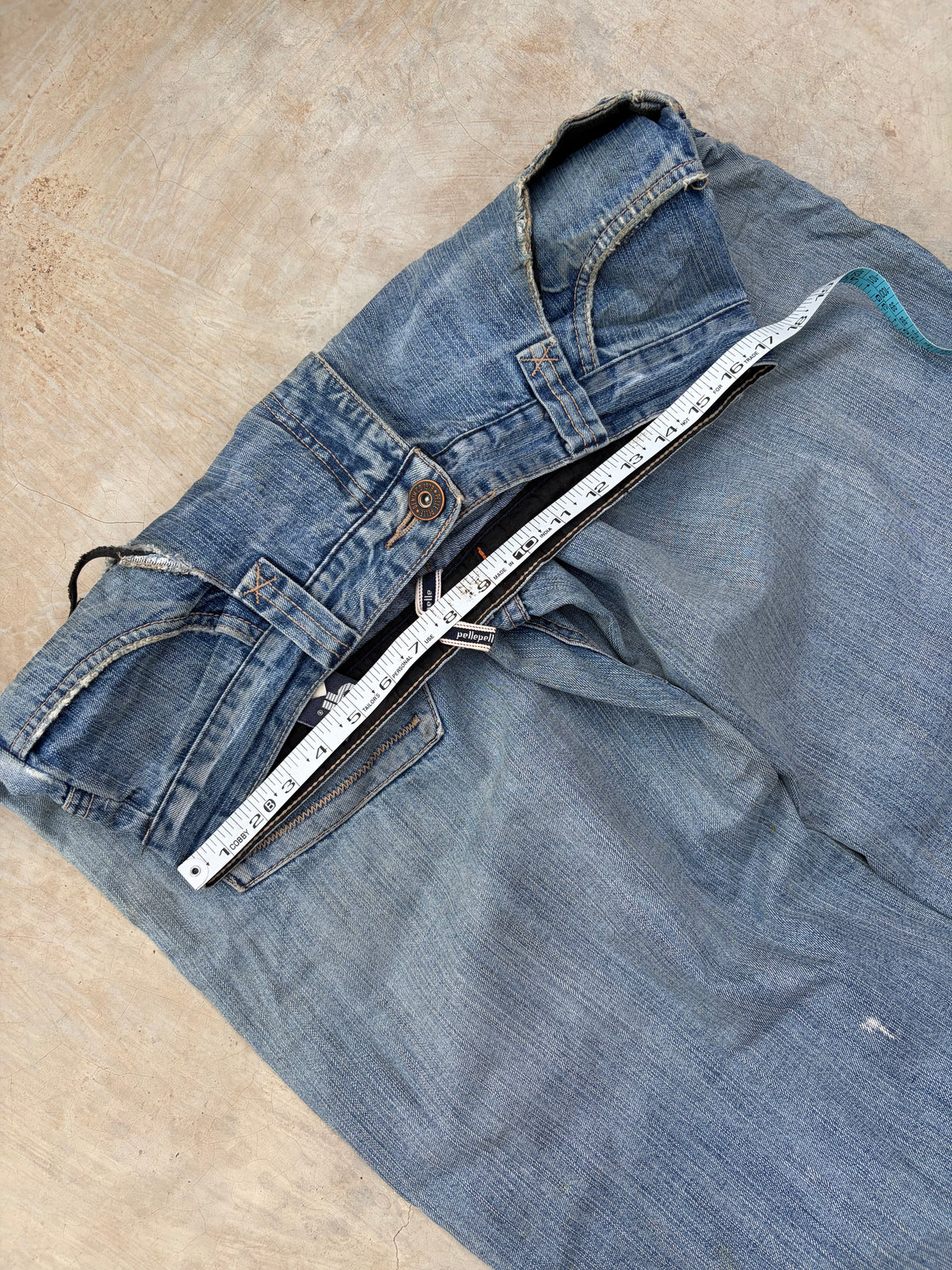 Vintage Pelle Pelle Y2K Carpenter Denim Jeans 36